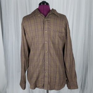 Arrow button down shirt mens size - (L/G)